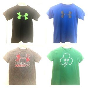Boys Youth Small Under Armour t-shirt lot